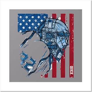 Jonathan Quick Los Angles Sketch USA Posters and Art